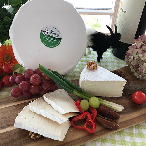 Bio-Weichkäse vom Ziegenhof Monheim aus der Region Donau-Ries